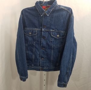 Vintage Gap Denim Flannel Lined Jean Jacket